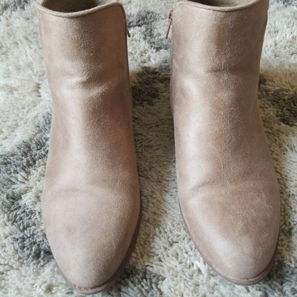 Hot Tomato 9.5w Wide Booties Galway Tan Ankle Boot - Picture 7 of 11